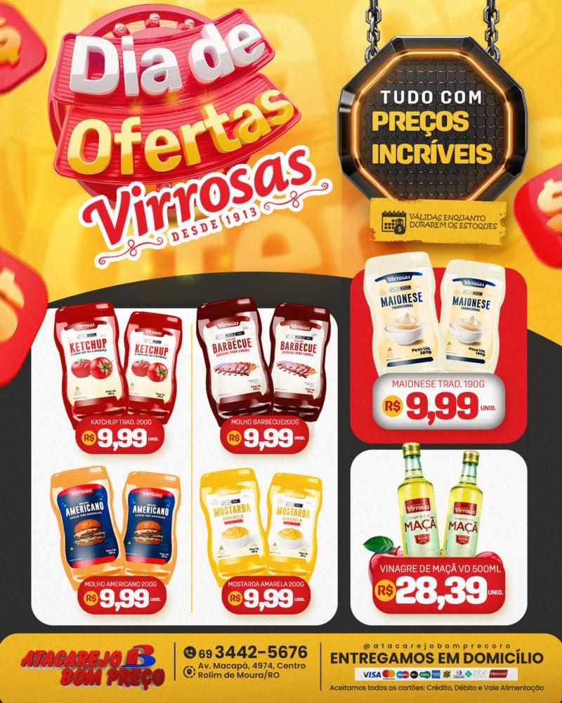 Fim de Semana da Economia do Atacarejo Bom Preço de Rolim de Moura Fim de Semana da Economia do Atacarejo Bom Preço de Rolim de Moura