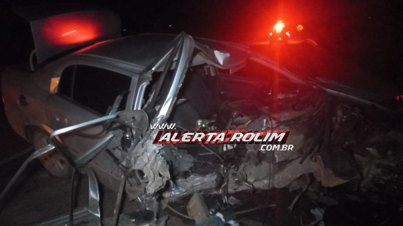 Motorista colide com cabeceira de ponte na zona rural de Rolim de Moura Motorista colide com cabeceira de ponte na zona rural de Rolim de Moura