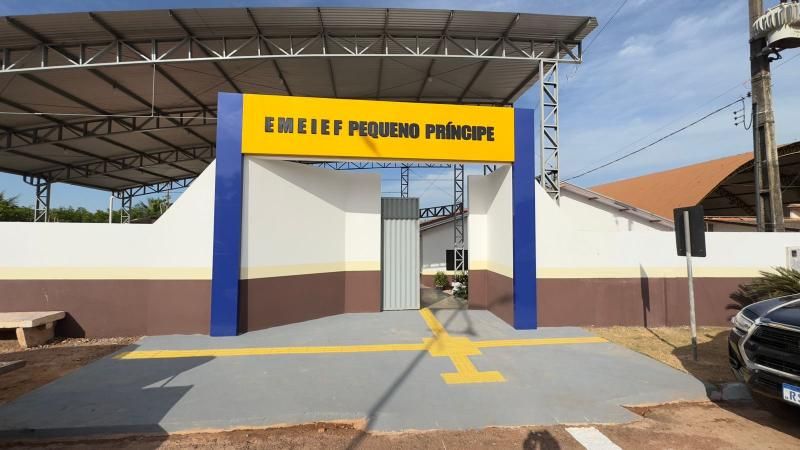 Prefeitura de Rolim de Moura entrega reforma e ampliação da Escola Pequeno Príncipe no distrito Nova Estrela Prefeitura de Rolim de Moura entrega reforma e ampliação da Escola Pequeno Príncipe no distrito Nova Estrela