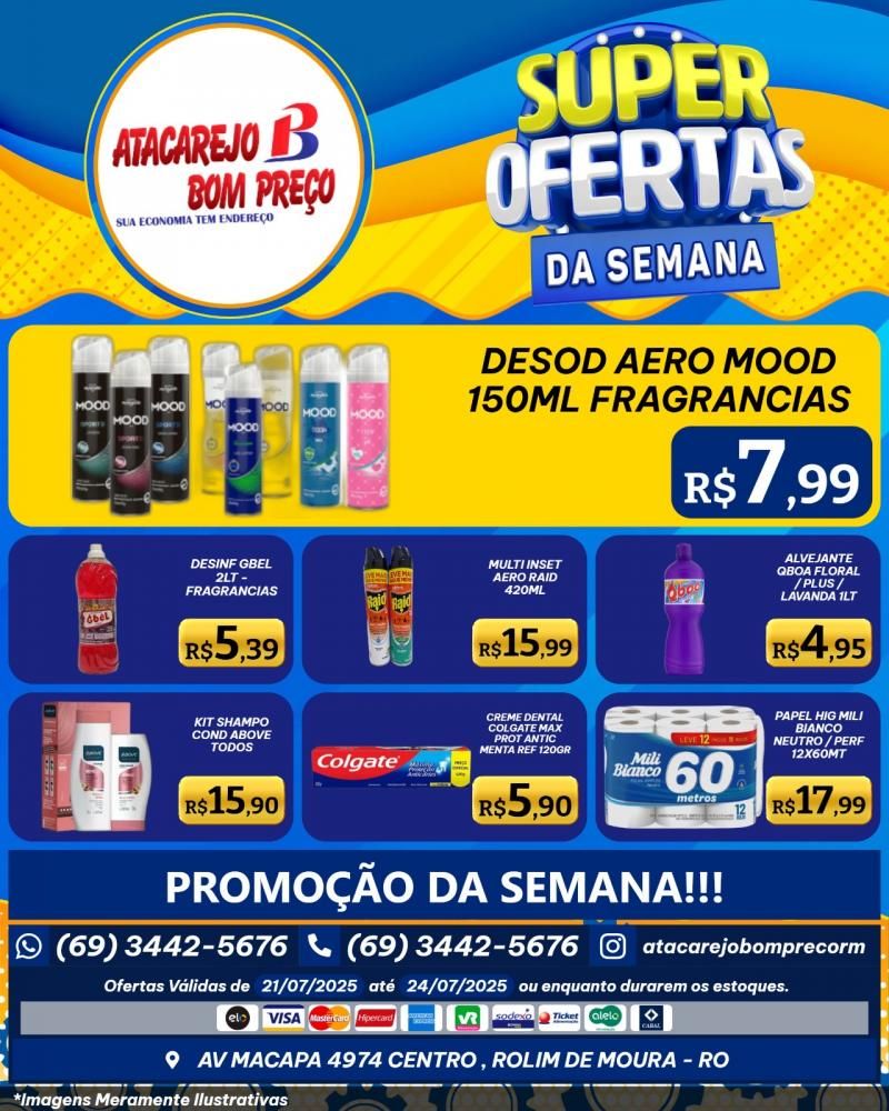 SUPER OFERTAS DA SEMANA no ATACAREJO BOM PREÇO, em Rolim de Moura SUPER OFERTAS DA SEMANA no ATACAREJO BOM PREÇO, em Rolim de Moura