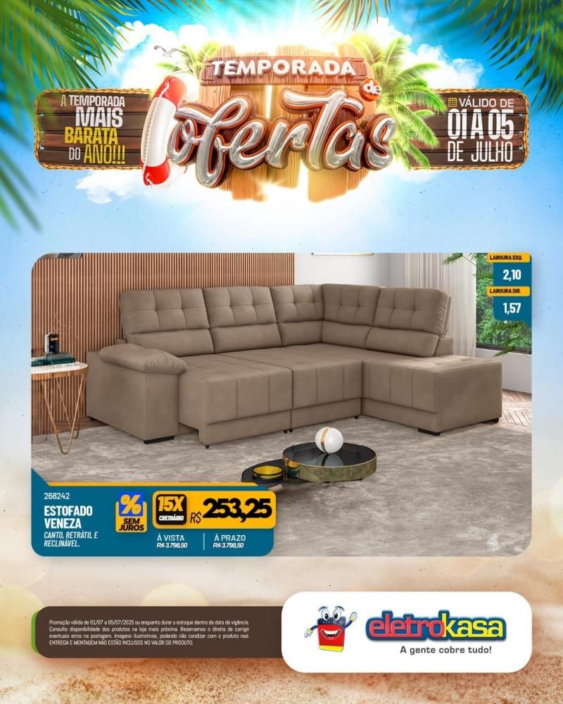 TEMPORADA DE GRANDES OFERTAS nas lojas eletroKasa, em Rolim de Moura TEMPORADA DE GRANDES OFERTAS nas lojas eletroKasa, em Rolim de Moura