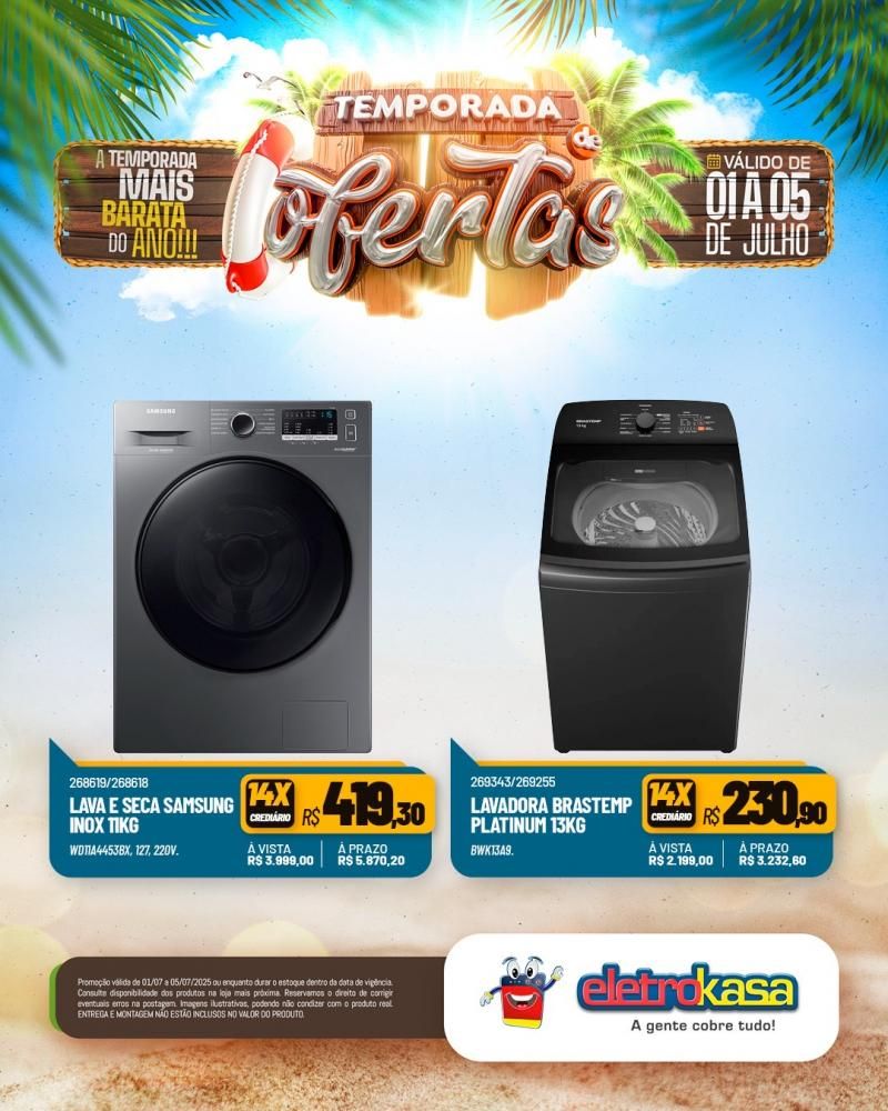 TEMPORADA DE GRANDES OFERTAS nas lojas eletroKasa, em Rolim de Moura TEMPORADA DE GRANDES OFERTAS nas lojas eletroKasa, em Rolim de Moura
