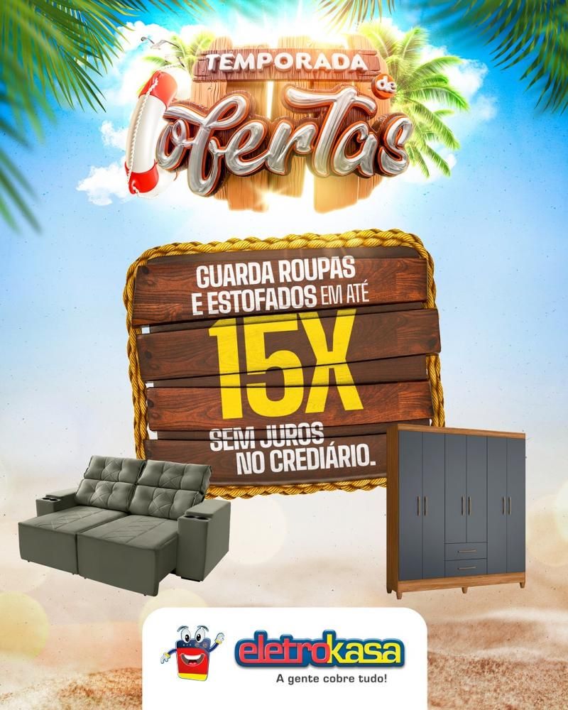 TEMPORADA DE GRANDES OFERTAS nas lojas eletroKasa, em Rolim de Moura TEMPORADA DE GRANDES OFERTAS nas lojas eletroKasa, em Rolim de Moura