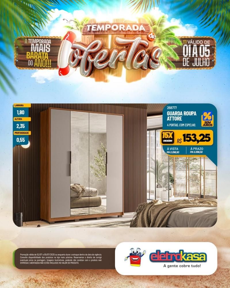 TEMPORADA DE GRANDES OFERTAS nas lojas eletroKasa, em Rolim de Moura TEMPORADA DE GRANDES OFERTAS nas lojas eletroKasa, em Rolim de Moura