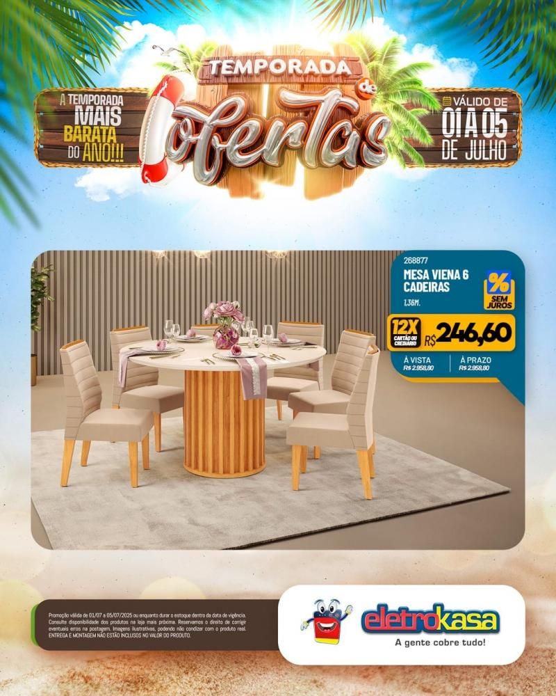 TEMPORADA DE GRANDES OFERTAS nas lojas eletroKasa, em Rolim de Moura TEMPORADA DE GRANDES OFERTAS nas lojas eletroKasa, em Rolim de Moura