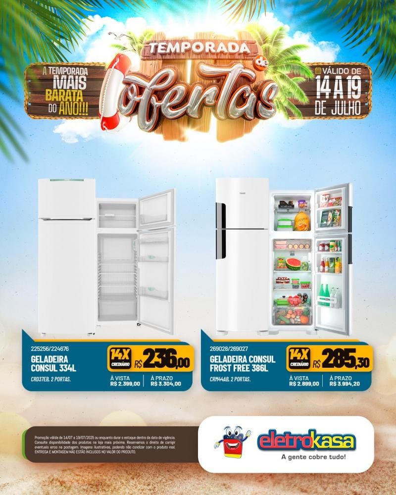 TEMPORADA DE GRANDES OFERTAS nas lojas eletroKasa, em Rolim de Moura TEMPORADA DE GRANDES OFERTAS nas lojas eletroKasa, em Rolim de Moura