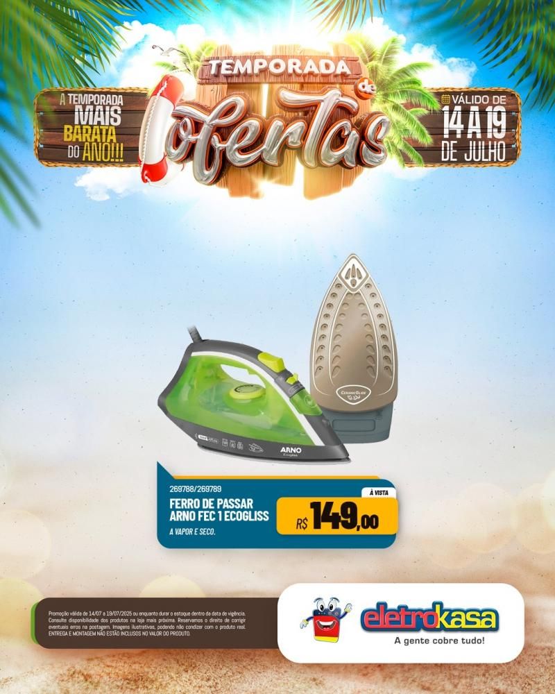 TEMPORADA DE GRANDES OFERTAS nas lojas eletroKasa, em Rolim de Moura TEMPORADA DE GRANDES OFERTAS nas lojas eletroKasa, em Rolim de Moura