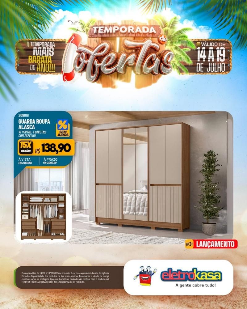 TEMPORADA DE GRANDES OFERTAS nas lojas eletroKasa, em Rolim de Moura TEMPORADA DE GRANDES OFERTAS nas lojas eletroKasa, em Rolim de Moura
