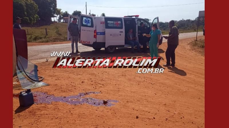 Acidente entre caminhonetes é registrado na manhã desta quinta-feira na RO-010, em Migrantinópolis - Veja o vídeo Acidente entre caminhonetes é registrado na manhã desta quinta-feira na RO-010, em Migrantinópolis - Veja o vídeo