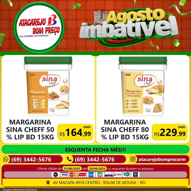 AGOSTO IMBATÍVEL no Atacarejo Bom Preço, em Rolim de Moura AGOSTO IMBATÍVEL no Atacarejo Bom Preço, em Rolim de Moura
