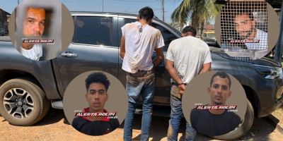 ATUALIZADA - 06 criminosos envolvidos no roubo à família em Santa Luzia foram presos pela PM ATUALIZADA - 06 criminosos envolvidos no roubo à família em Santa Luzia foram presos pela PM