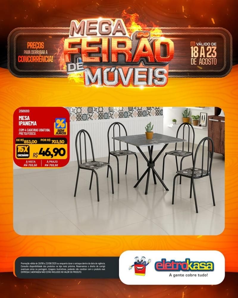 Mega Feirão de Móveis Eletrokasa Mega Feirão de Móveis Eletrokasa