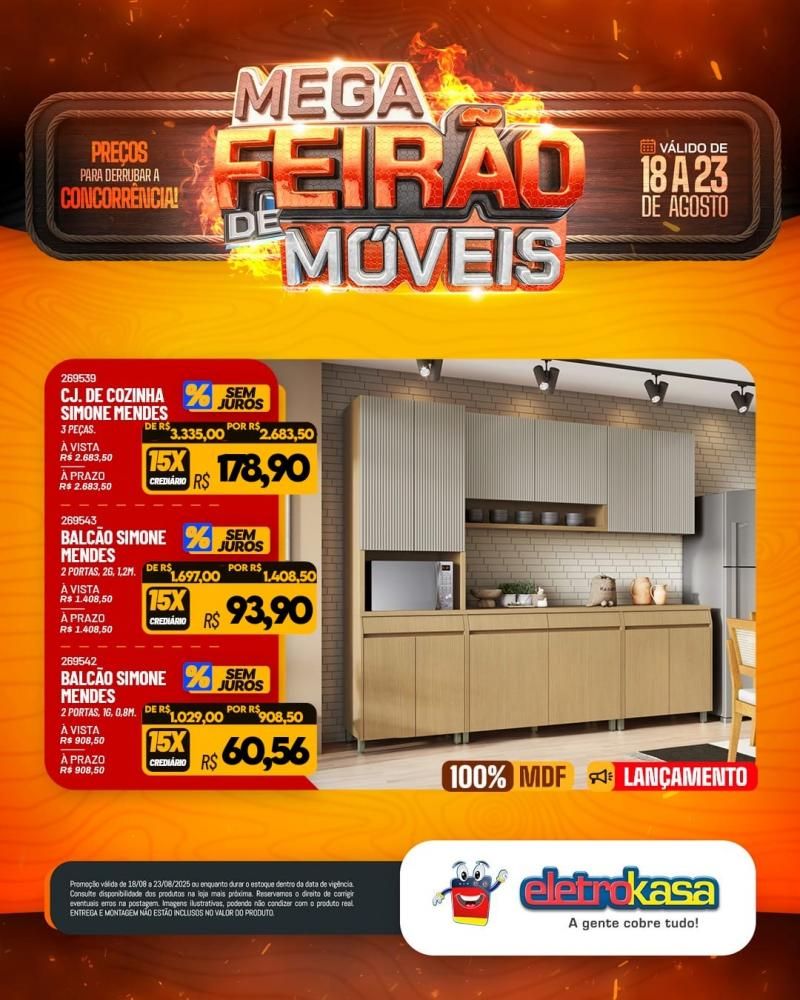 Mega Feirão de Móveis Eletrokasa Mega Feirão de Móveis Eletrokasa