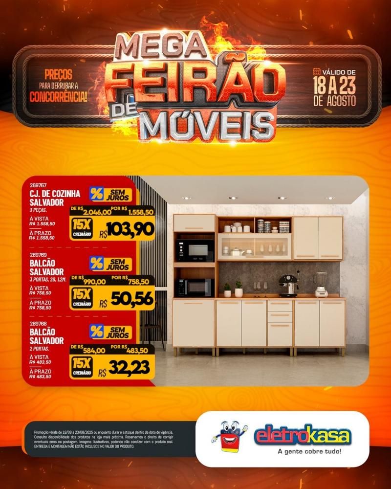 Mega Feirão de Móveis Eletrokasa Mega Feirão de Móveis Eletrokasa