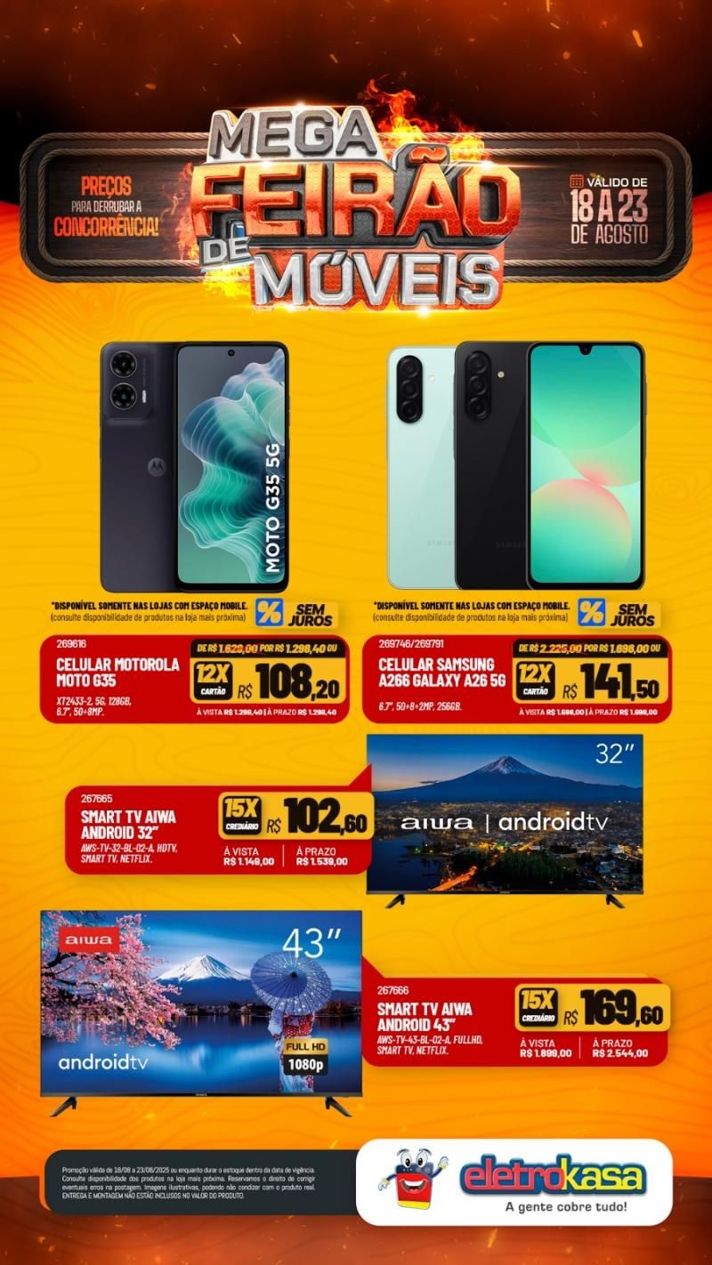 Mega Feirão de Móveis Eletrokasa Mega Feirão de Móveis Eletrokasa