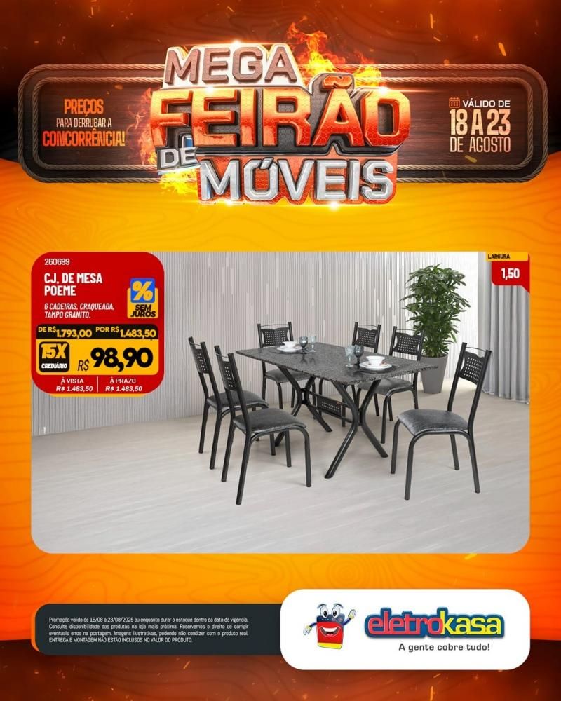 Mega Feirão de Móveis Eletrokasa Mega Feirão de Móveis Eletrokasa