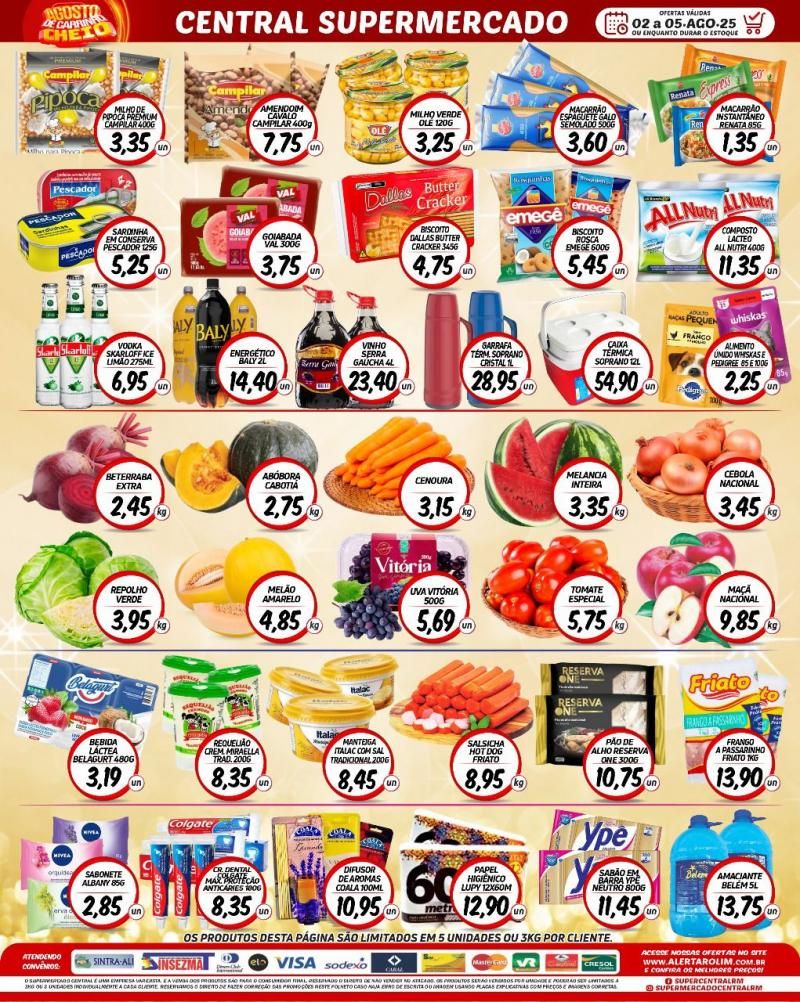 Ofertas Supermercado Central de Rolim de Moura Ofertas Supermercado Central de Rolim de Moura