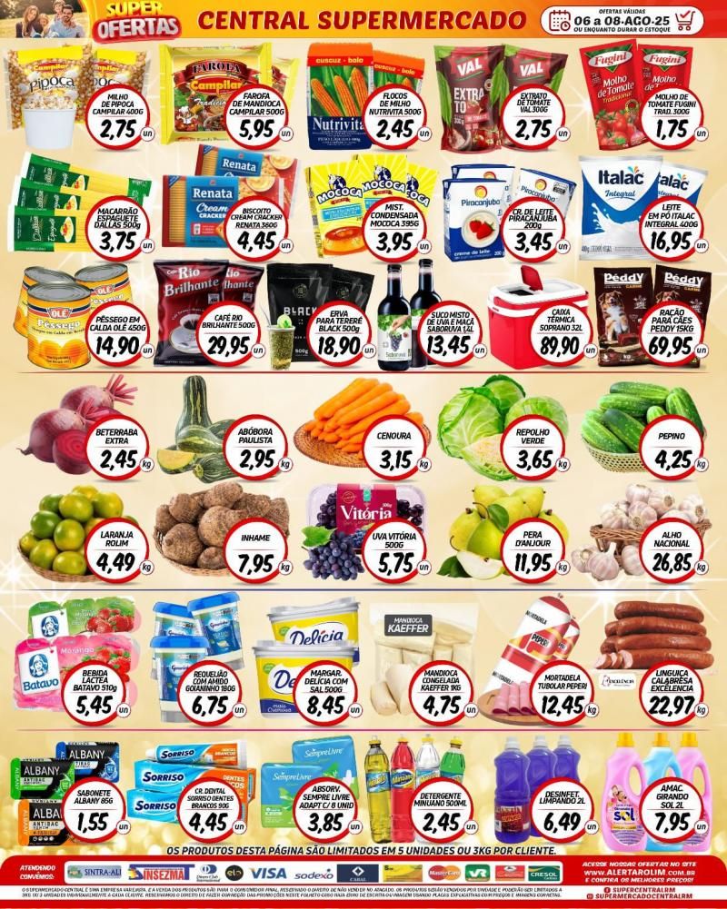 Ofertas Supermercado Central de Rolim de Moura Ofertas Supermercado Central de Rolim de Moura