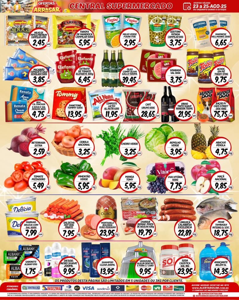 Ofertas Supermercado Central de Rolim de Moura Ofertas Supermercado Central de Rolim de Moura