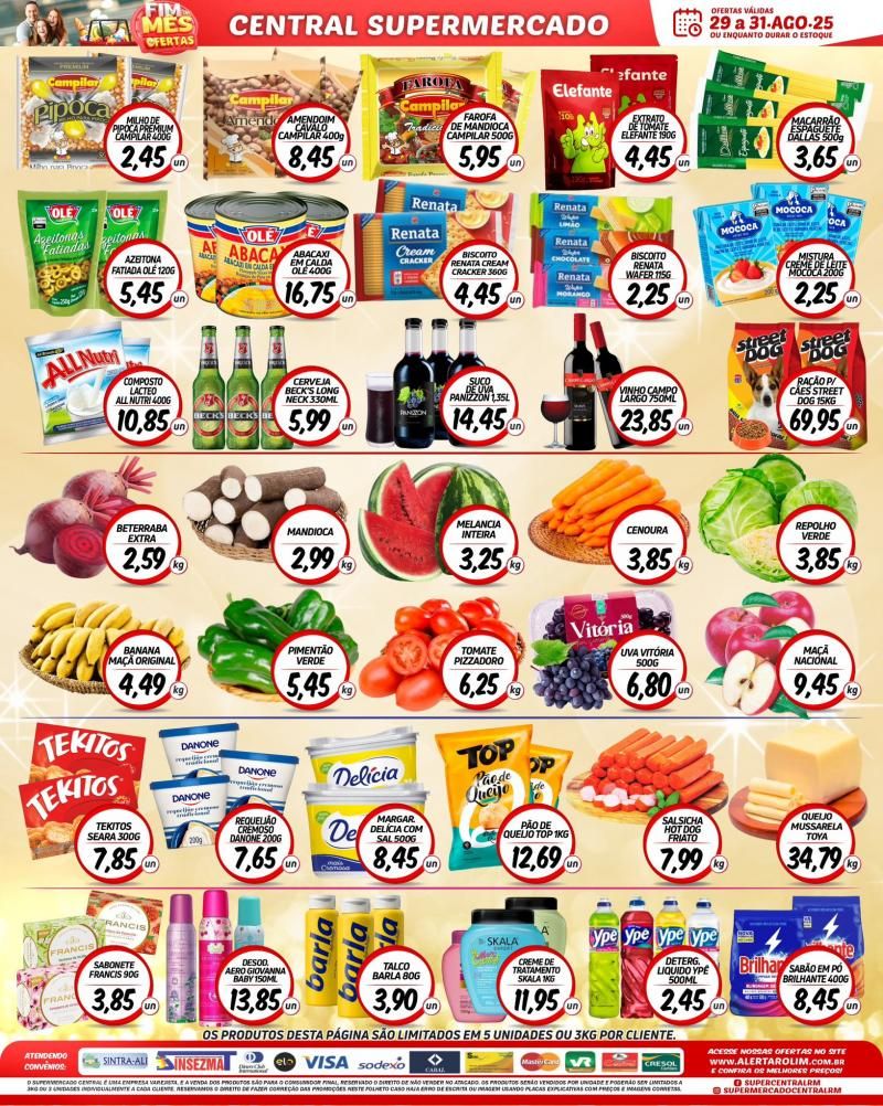 Ofertas Supermercado Central de Rolim de Moura Ofertas Supermercado Central de Rolim de Moura