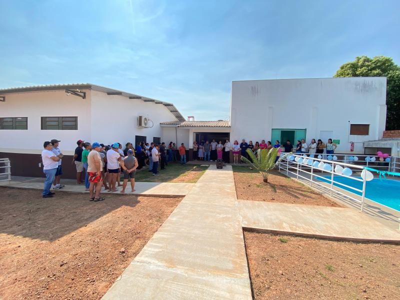 Prefeitura de Rolim de Moura entrega ampliação do Centro de Convivência do Idoso com piscina, vestiários e paisagismo Prefeitura de Rolim de Moura entrega ampliação do Centro de Convivência do Idoso com piscina, vestiários e paisagismo