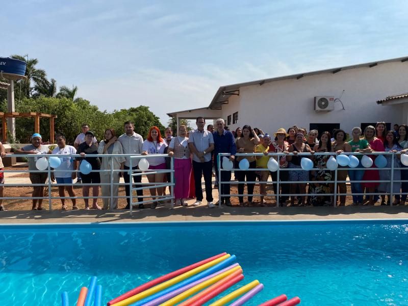 Prefeitura de Rolim de Moura entrega ampliação do Centro de Convivência do Idoso com piscina, vestiários e paisagismo Prefeitura de Rolim de Moura entrega ampliação do Centro de Convivência do Idoso com piscina, vestiários e paisagismo