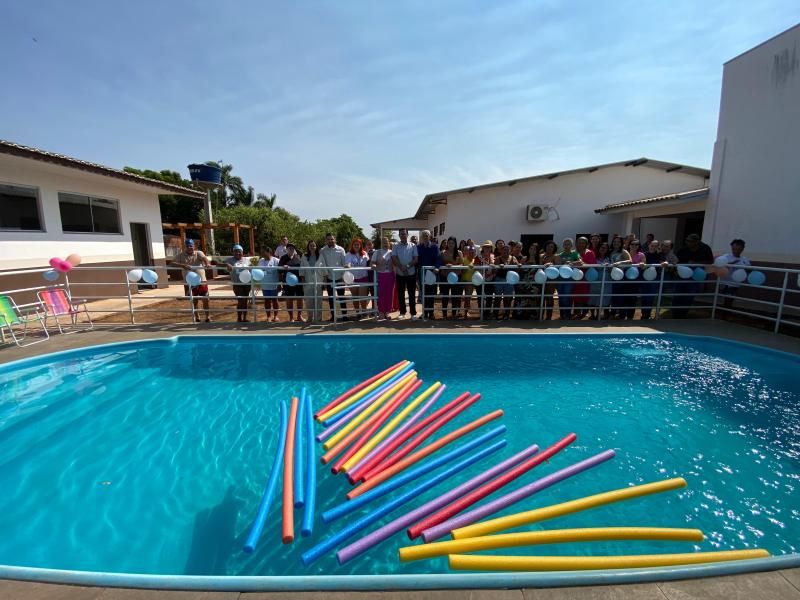 Prefeitura de Rolim de Moura entrega ampliação do Centro de Convivência do Idoso com piscina, vestiários e paisagismo Prefeitura de Rolim de Moura entrega ampliação do Centro de Convivência do Idoso com piscina, vestiários e paisagismo