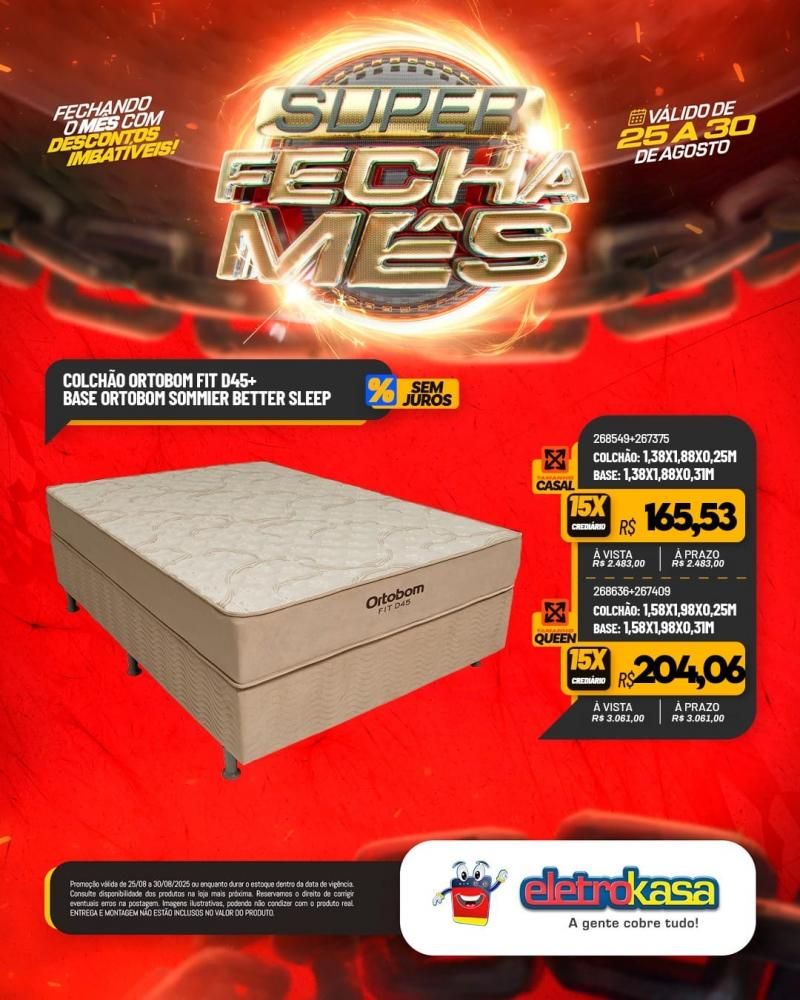 Super FECHA MÊS com descontos imbatíveis nas lojas ELETROKASA, em Rolim de Moura Super FECHA MÊS com descontos imbatíveis nas lojas ELETROKASA, em Rolim de Moura