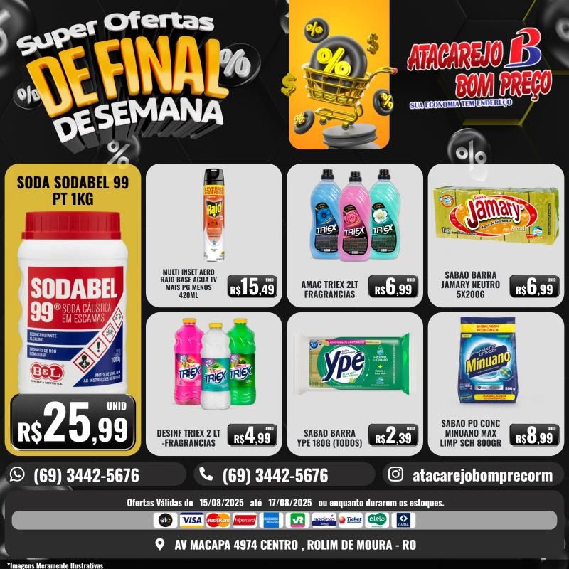 Super Ofertas de final de semana no Atacarejo Bom Preço Super Ofertas de final de semana no Atacarejo Bom Preço