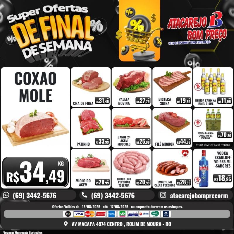 Super Ofertas de final de semana no Atacarejo Bom Preço Super Ofertas de final de semana no Atacarejo Bom Preço