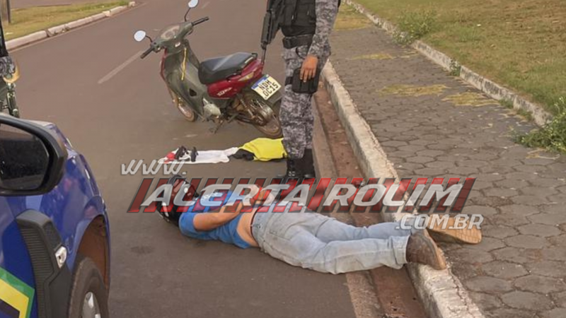 VÍDEO - Homem foi preso pela equipe do PATAMO da PM portando armas de fogo e munições, em Rolim de Moura VÍDEO - Homem foi preso pela equipe do PATAMO da PM portando armas de fogo e munições, em Rolim de Moura