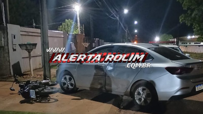 Motociclista fica ferido após colisão com carro no bairro São Cristóvão de Moura Motociclista fica ferido após colisão com carro no bairro São Cristóvão de Moura