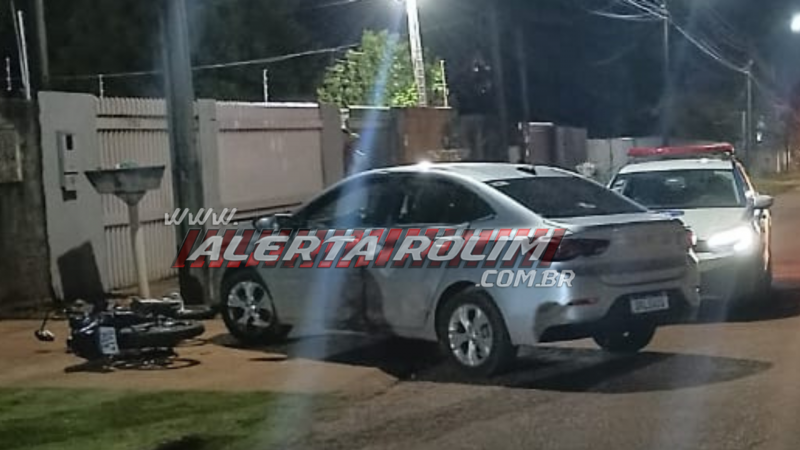 Motociclista fica ferido após colisão com carro no bairro São Cristóvão de Moura Motociclista fica ferido após colisão com carro no bairro São Cristóvão de Moura