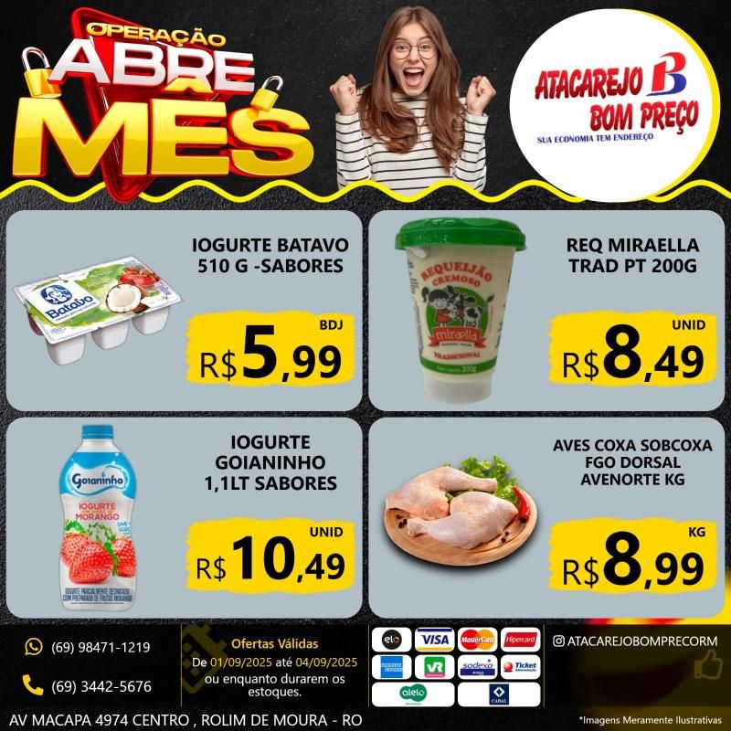 OPERAÇÃO ABRE MÊS ATACAREJO BOM PREÇO, em Rolim de Moura OPERAÇÃO ABRE MÊS ATACAREJO BOM PREÇO, em Rolim de Moura