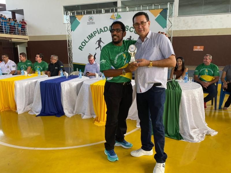 Prefeito Aldo Júlio resgata tradição das Rolimpíadas Escolares e anuncia criação de lei para que e o evento entre no calendário oficial do município Prefeito Aldo Júlio resgata tradição das Rolimpíadas Escolares e anuncia criação de lei para que e o evento entre no calendário oficial do município