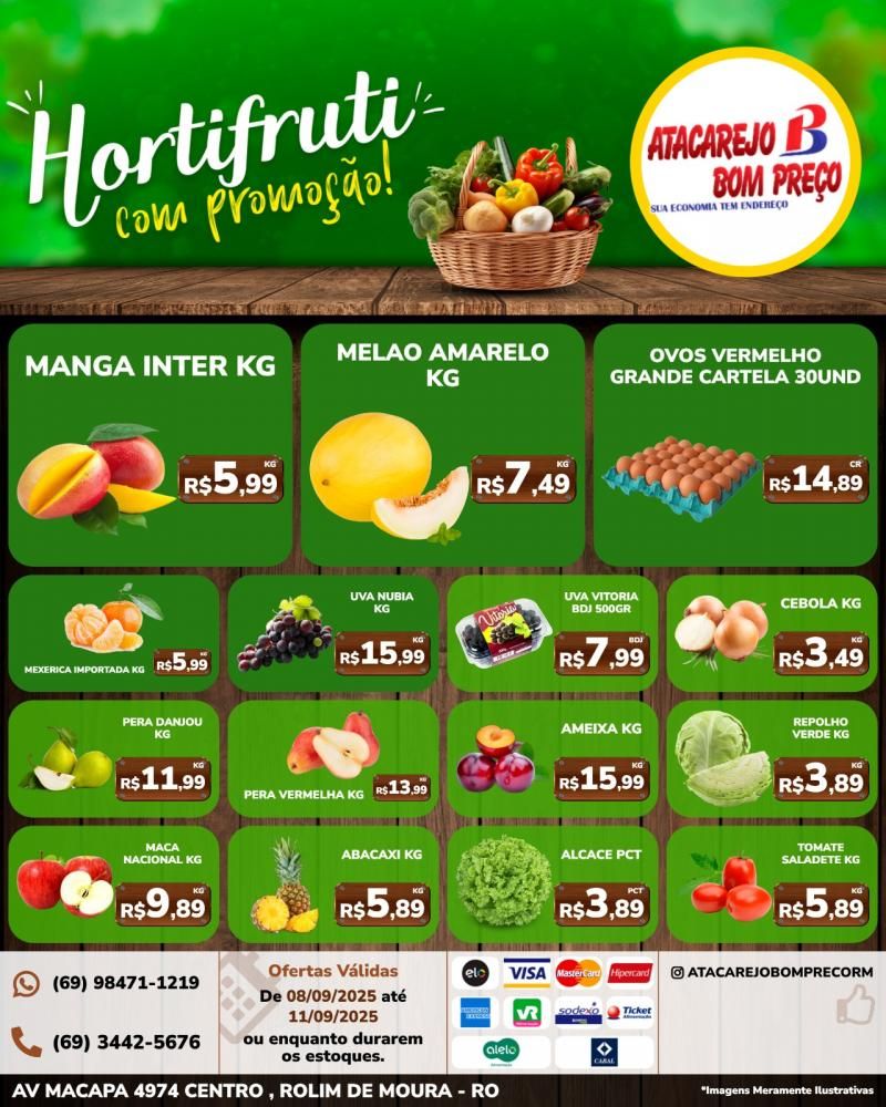 Semana carrinho cheio do Atacarejo Bom Preço de Rolim de Moura Semana carrinho cheio do Atacarejo Bom Preço de Rolim de Moura