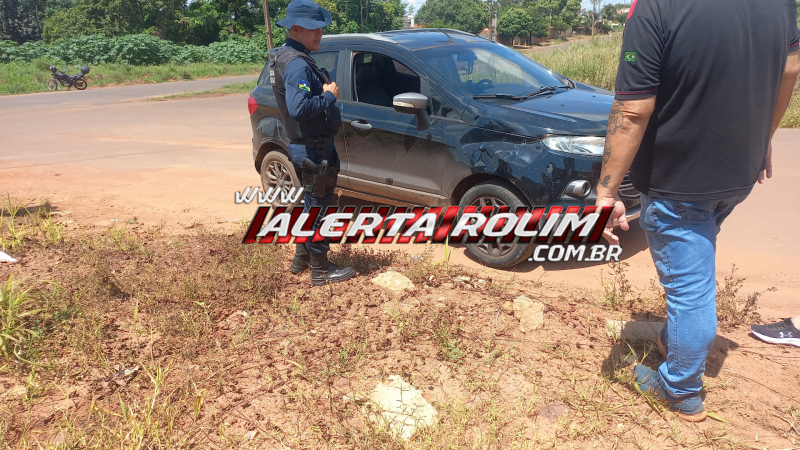 Acidente entre carro e bicicleta é registrado em Rolim de Moura Acidente entre carro e bicicleta é registrado em Rolim de Moura