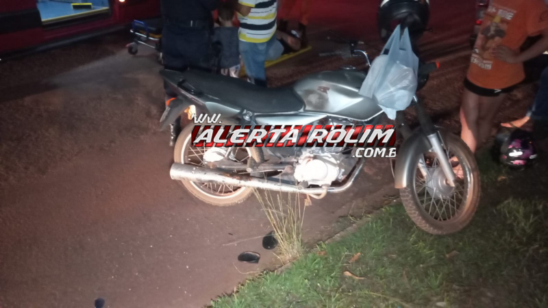 Acidente entre moto e caminhonete é registrado no bairro Jardim Tropical em Rolim de Moura Acidente entre moto e caminhonete é registrado no bairro Jardim Tropical em Rolim de Moura