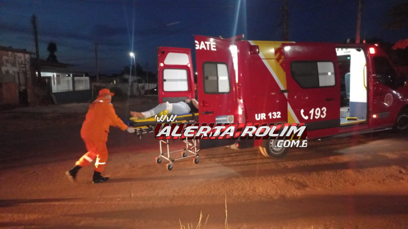 Acidente entre moto e caminhonete é registrado no bairro Jardim Tropical em Rolim de Moura Acidente entre moto e caminhonete é registrado no bairro Jardim Tropical em Rolim de Moura