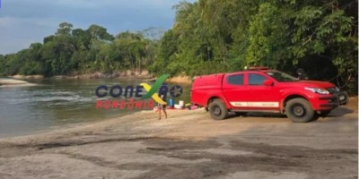Bombeiros retomam buscas por empresário de Cacoal que desapareceu ao tentar salvar crianças no rio Melgaço, em Pimenta Bueno Bombeiros retomam buscas por empresário de Cacoal que desapareceu ao tentar salvar crianças no rio Melgaço, em Pimenta Bueno