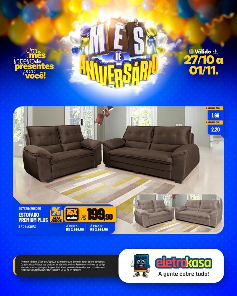 Mês de aniversário da eletroKasa, com ofertas imperdíveis Mês de aniversário da eletroKasa, com ofertas imperdíveis