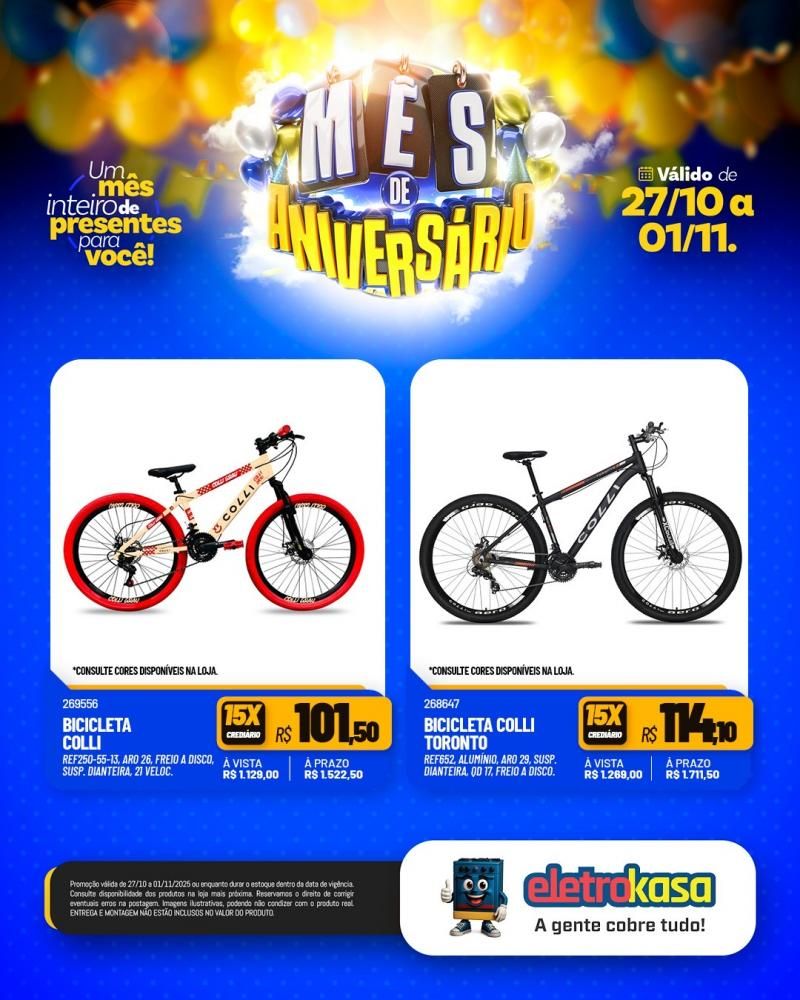 Mês de aniversário da eletroKasa, com ofertas imperdíveis Mês de aniversário da eletroKasa, com ofertas imperdíveis