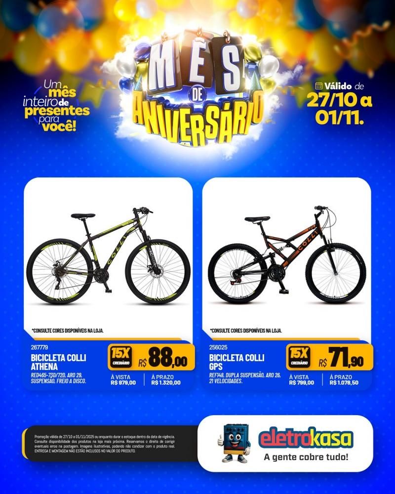 Mês de aniversário da eletroKasa, com ofertas imperdíveis Mês de aniversário da eletroKasa, com ofertas imperdíveis