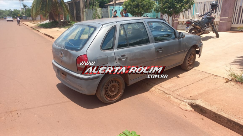 Motociclista fica ferida após colisão com carro no Bairro Cidade Alta Motociclista fica ferida após colisão com carro no Bairro Cidade Alta