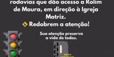 Motoristas devem redobrar atenção durante procissão de romeiros neste fim de semana em Rolim de Moura Motoristas devem redobrar atenção durante procissão de romeiros neste fim de semana em Rolim de Moura