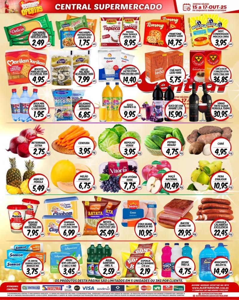 Ofertas Supermercado Central de Rolim de Moura Ofertas Supermercado Central de Rolim de Moura