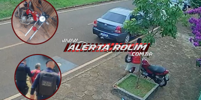 Polícia Militar recuperou moto furtada e descobriu que autor é o mesmo criminoso que esfaqueou mulher durante roubo em Rolim de Moura Polícia Militar recuperou moto furtada e descobriu que autor é o mesmo criminoso que esfaqueou mulher durante roubo em Rolim de Moura