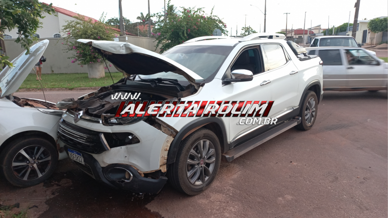 Segundo acidente de trânsito é registrado nesta quarta-feira em Rolim de Moura Segundo acidente de trânsito é registrado nesta quarta-feira em Rolim de Moura
