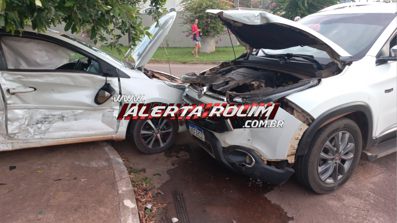 Segundo acidente de trânsito é registrado nesta quarta-feira em Rolim de Moura Segundo acidente de trânsito é registrado nesta quarta-feira em Rolim de Moura