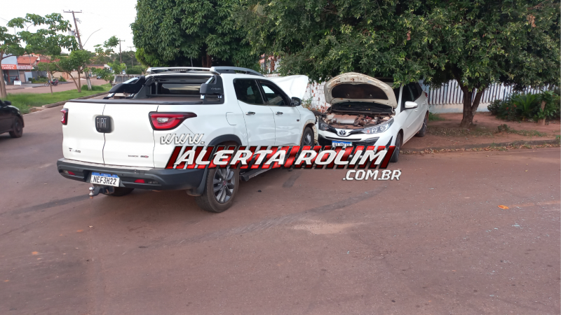 Segundo acidente de trânsito é registrado nesta quarta-feira em Rolim de Moura Segundo acidente de trânsito é registrado nesta quarta-feira em Rolim de Moura